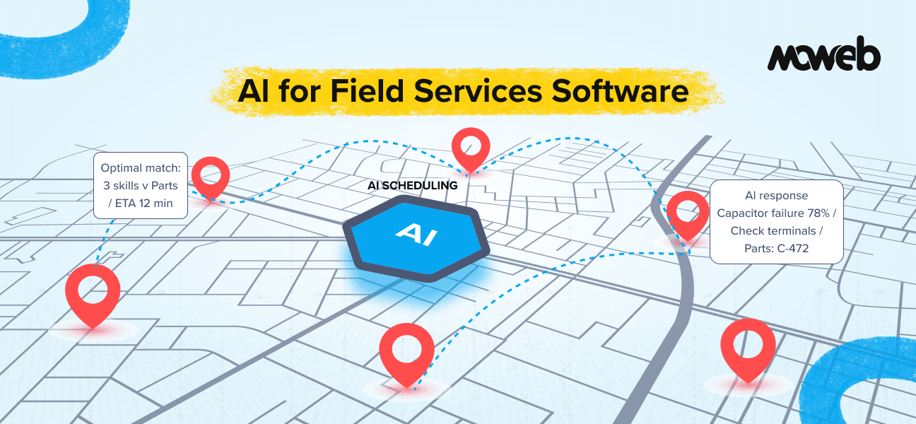 AI for Field Service Software and Scheduling