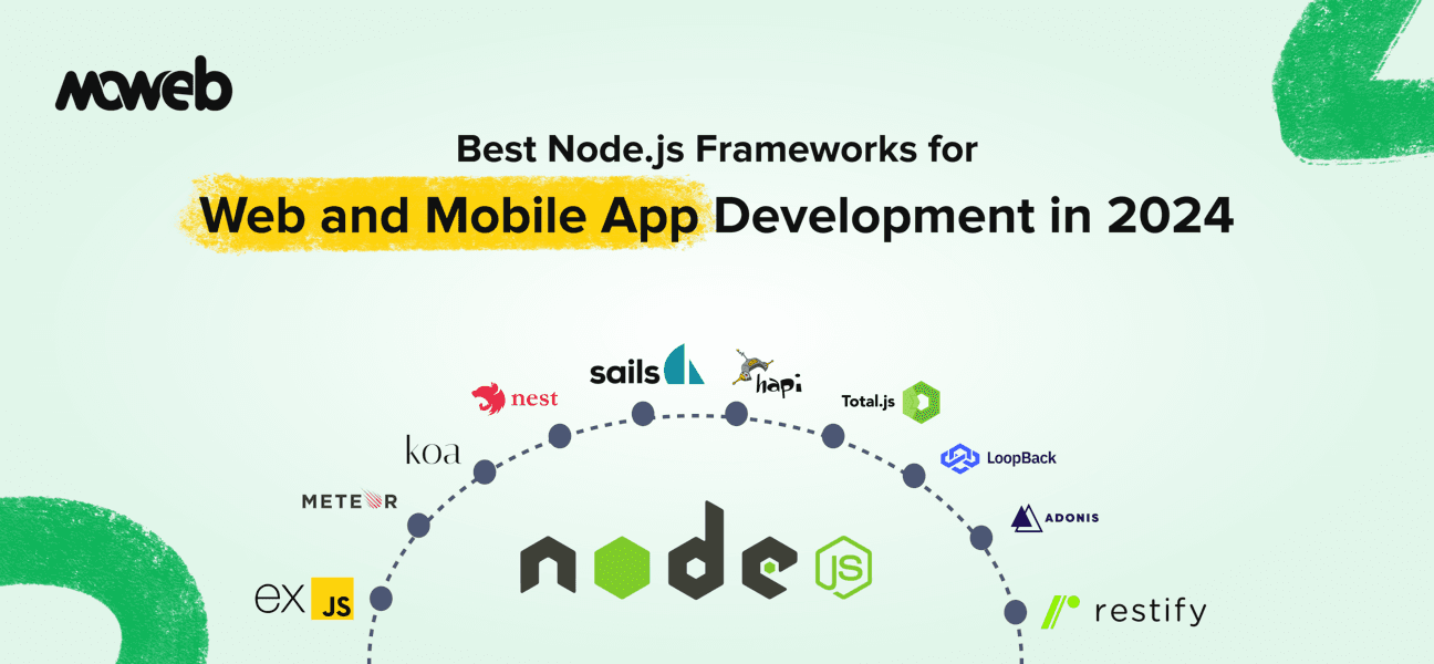 The Best Node.js Frameworks for Web and Apps