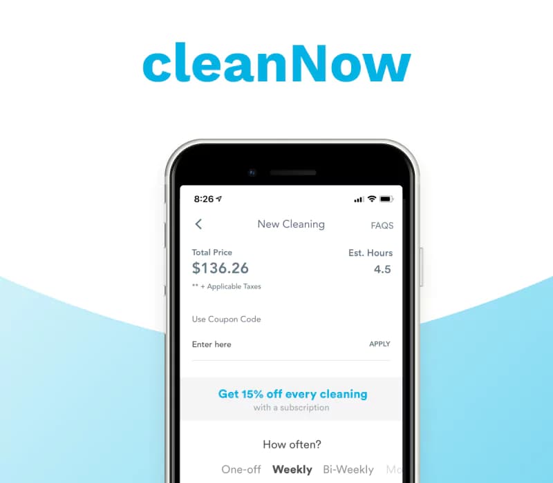 On-demand Cleaning Booking Services Platform