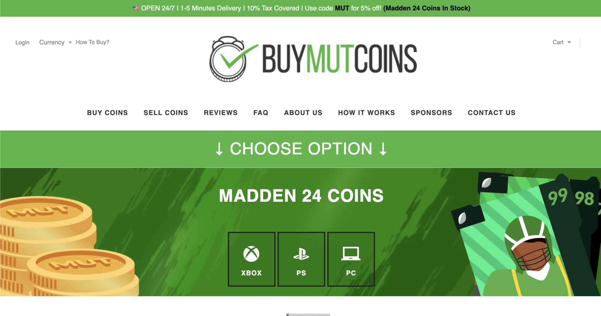 MUT Coins - product overview