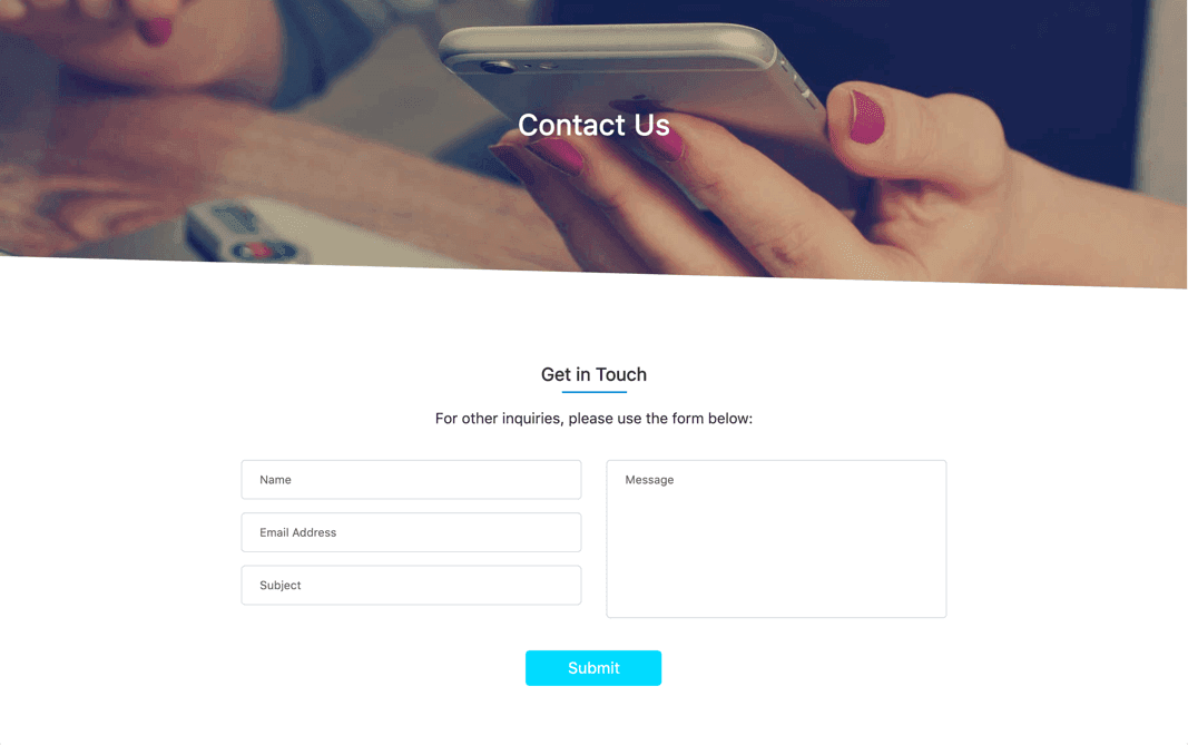 Auto Insurer Website - screen 1