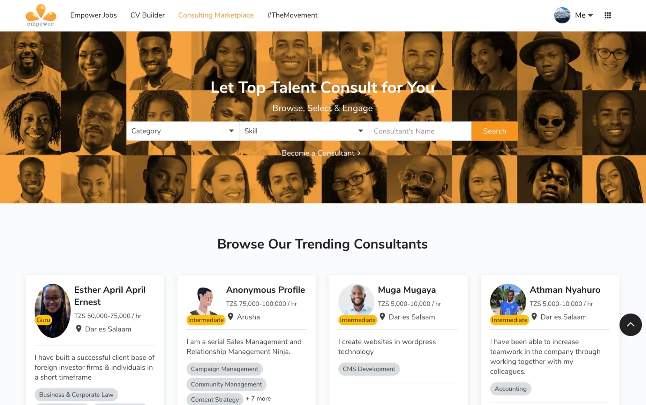 Empower - screen 3
