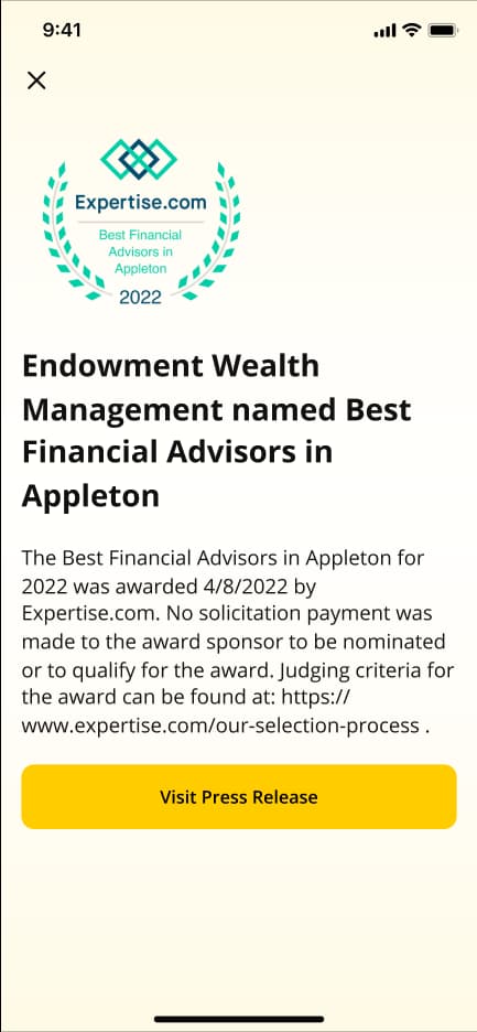 Endowment - screen 4