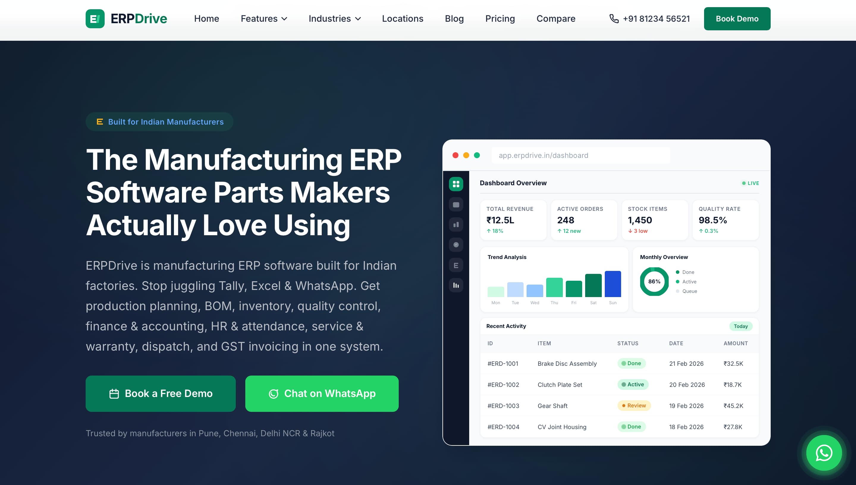 ERPDrive - screen 1