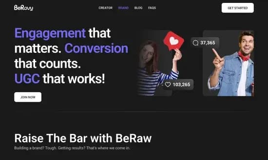 Lets Be Raw (LBR) - screen 1