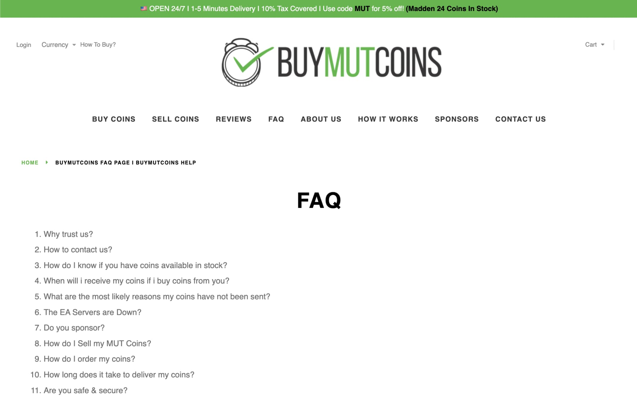 MUT Coins - screen 1