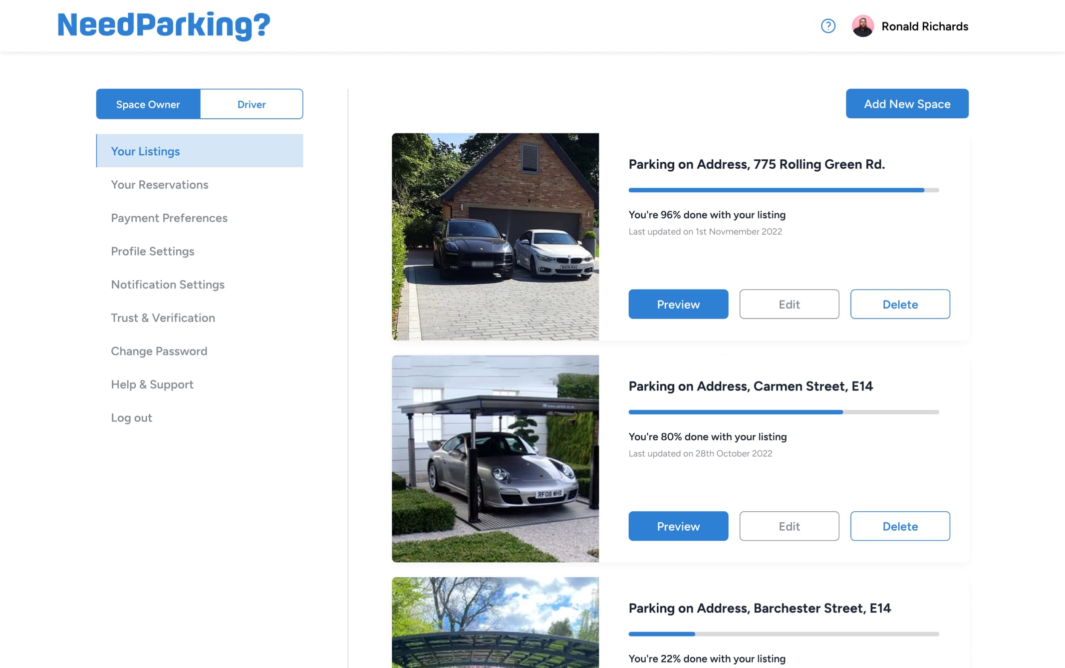 Need Parking - screen 2
