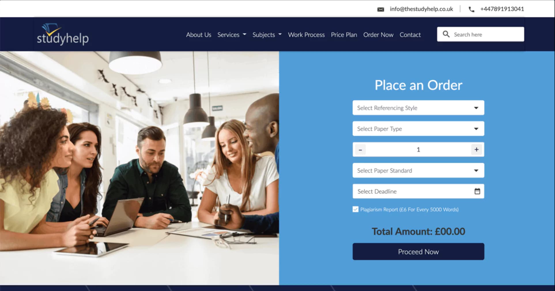 The StudyHelp - product overview